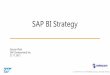 SAP BI Strategy - SAP CH EventsW_Swisscom_GPlahl_SAP_BI_Strategy_20151… · This presentation and SAP‘s strategy and possible future developments are subject to change and may