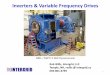 Inverters & Variable Frequency Drives - Distributed …distributedwind.org/wp-content/uploads/2015/07/DWEA-VFD-081915B.pdfInverters & Variable Frequency Drives Rob Wills, Intergrid,