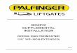 MINIFIX SUPPLEMENTAL INSTALLATION - Palfinger Supplemental Installation Manual Dodge Promaster 159“WB (Non-Extended) Rev. 1.0 - 3 - Table of Contents 1 Installation Requirements