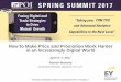 How to Make Price and Promotion Work Harder in an ...poinstitute.com/wp-content/uploads/2017/04/HowtoMakePriceand... · How to Make Price and Promotion Work Harder in an Increasingly