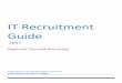 IT Recruitment Guide APPROVED CHANGES - State … Recruitment Guide.pdfIT Recruitment Guide 2017 Applicant Focused Recruiting Table of Contents Contents INTRODUCTION _____ 1 ... Public
