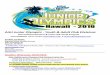 AAU Junior Olympics - Youth & Adult Club Divisions event is licensed by the Amateur Athletic Union of the U.S., Inc. All participants must have a current AAU membership. AAU membership