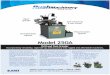 Machinery - Amazon S3 · Machinery Additional Drill and ... system to increase operator productivity. The system allows manual or ... infeed for standard drill points, countersinks