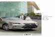 2016 Lexus ES and Lexus ES 300 Hybrid Brochurecdn.dealereprocess.com/cdn/brochures/lexus/2016-es350.pdf · eye-catching design of the taillamps and exhaust outlets, every facet of