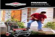 PRESSURE WASHER - Small Engines and Lawn Mower Parts/media/files... · person or their power equipment, ... *per SAE J1940 ** California Model Pressure washers are rated in accordance