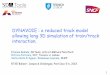 DYNAVOIE : a reduced track model allowing long 3D ... · 1 DYNAVOIE : a reduced track model allowing long 3D simulation of train/track interaction. Etienne Balmès, SDTools, Arts