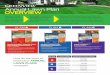 Annual Lawn Plan OVERVIEW - GreenViewFertilizer.com Fertilizer + Fall Fertilizer • Extended, even feeding for a lush lawn • Fall Fertilizer promotes winter hardiness and early