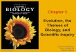 Chapter 1 Evolution, the Themes of Biology, and Scientific ...fd.valenciacollege.edu/file/ysaad1/Chapter 1 (BSC1010C) Students.pdf · Describe the differences between a eukaryotic