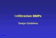 Infiltration BMPs - dep.state.pa.us design • Loading ratio: ... • Determine Suitability for Infiltration BMPs • Determine Rate of Infiltration ... soil exchanges water and air