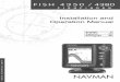 Installation and Operation Manual - Navman user™s responsibility to ensure the Navman ... All of the Navman 4000 Series fishfinders ... FISH 4350 / 4380 Installation and Operation