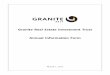 Granite Real Estate Investment Trust Annual Information … · 25FEB201320200552 Granite Real Estate Investment Trust Annual Information Form March 1, 2017