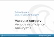 Zoltán Szeberin Dept. of Vascular Surgery - semmelweis.husemmelweis.hu/ersebeszet/files/2013/05/Vascular-surgery-venous... · Stripping of LSV . High ligation GSV . Endoscopic perforator