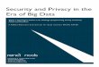 Security and Privacy in the Era of Big Data · Charles Schmitt, PhD Telephone: 919.445.9696 ... Stanley C. Ahalt, PhD, ... Portability and Accountability Act [HIPAA, 