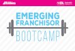 Bootcamp Outcomes & Agenda - Franchise.org Franchisor... · Bootcamp Outcomes & Agenda ... • Power and credibility of company-owned unit(s) ... • One to two-week action items