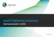 Nov 2017 Quality Engineering & Assurance - Cognizant · Nov 2017 Quality Engineering & Assurance ... Rewards & Recognition | YamJam | Employee Resources INNOVATE ... Lead by example