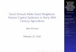 Good Schools Make Good Neighbors: Human Capital …jmparman.people.wm.edu/research-files/spillover-slides.pdfMake Good Neighbors: Human Capital Spillovers in Early 20th Century 