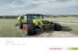 Tractors AXOS - Claas · 8 Powerful and reliable. Whether at full or partial throttle, the AXOS works with maximum efficiency and low fuel consumption. Thanks to its large fuel tank,