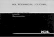 ICL TECHNICAL JOURNAL - Fujitsu · application developers? ... interest in the properties of ... ries are provided to enable the very high speed of the processors to be - - ICL Technical