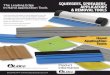The Leading Edge SQUEEGEES, SPREADERS, In Hand …lidcoproducts.com/files/lidco/ckfinder/files/Lidco_brochure_2015.pdf · FLEXI-EDGE COMBO SQUEEGEES FELT SERIES » Black and white,