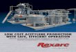 LOW COST ACETYLENE PRODUCTION WITH … Rexarc Model 925 is a medium capacity acetylene cylinder filling plant for maximum carbide yield and high efficiency. The rated plant capacity
