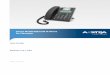 Aastra Model 6865i IP Phone - Mitel Edocsedocs.mitel.com/UG/EN/SIP IP Phones for Clearspan/289601.pdf · Aastra Model 6865i SIP IP ... restricted use license to use Software in object