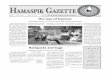 76 gazette English - FM GazetteHamaspik Gazette December 2005 Oct. 2010. †Issue No. 76 Issue No. 24 News of Hamaspik Agencies and General Health If you’re like most parents, you’re