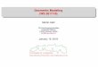 Geometric Modeling (WS 2017/18) - Uni Salzburgheld/teaching/geom_mod/gm_stu… ·  · 2018-01-19Geometric Modeling (WS 2017/18) Martin Held ... An Introduction to Splines for Use