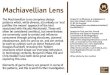 Machiavellian Lens Mv M - Dan Lockton | Design and …research.danlockton.co.uk/toolkit/machiavellian_draft.pdf · The Machiavellian Lens comprises design patterns which, while diverse,