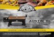 AUSTIN XL - Pit Boss Grills · burning equipment." Pit Boss Grills pellet cooking appliances have been independently tested and ... 5 Chimney Stack 6 Lid Handle Bezel (x2) ... Tools
