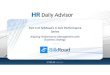 Aligning Performance Management with Business Strategy v1 · Aligning Performance Management with Business ... with Business Strategy Visit HR Daily Advisor ... Performance Management