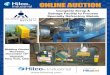 Hilco ONLINE AUCTION - Microsoft · 1 – AMERICAN PULVERIZER TYPE UR 15X9 7.5-HP ROLL CRUSHER, S/N 8056, with Hopper, Syntron Magnetic Feeder, FMC Syntron PowerPulse Control 