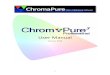 ChromaPure User Manual - ChromaPure Video … Advanced LUT auto-Calibrate for the Lumagen Pro.....53 Using Video Processor Manual Control.....56 ... 53 Using Video Processor Manual