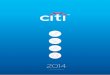 2014 - Ситибанк · 3 22 12 13 ZAO CITIBANK ANNUAL REPORT 2014 Citi’s place in the Russian banking system Internet banking for retail customers (2002) ATMs which