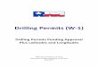 Drilling Permits (W-1) - Texas RRC Permits (W-1) Drilling Permits Pending Approval Plus Latitudes and Longitudes Railroad Commission of Texas ... Restriction(s) applied to a drilling