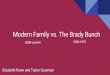Modern Family vs. The Brady Bunch - Melisa Shen's …melisashen.weebly.com/.../7/25478745/modern_family_vs_brady_bunch.pdfModern Family vs. The Brady Bunch Elizabeth Rowe and Taylor