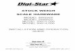 STOCK WEIGH SCALE HARDWARE - Digi-Star International · stock weigh scale hardware model sw3300 model sw6600 model sw10,000 model sw14,000 installation and operation guide ... sw