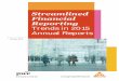 Streamlined Financial Reporting - PwC · a difficult area to streamline, ... companies have said it is the re-writing in plain English ... Streamlined financial reporting | October