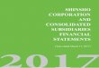 (Year ended March 31, 2017) 2017 - shinsho.co.jp · (Year ended March 31, 2017) 2017. 1 See accompanying notes to consolidated financial statements. ... Noncontrolling interest 2,417