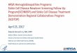 HRSA Hemoglobinopathies Programs: Sickle Cell …€¢Children who have or are at increased risk for a chronic physical, developmental, behavioral, ... Sickle Cell Disease Newborn