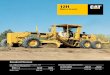 Specalog for 12H Motor Grader, AEHQ5273-01 · 2 Caterpillar® 12H Motor Grader The 12H blends productivity and durability to give you the best return on your investment. Hydraulics