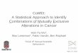 CoMEt: A Statistical Approach to Identify Combinations … · Combinations of Mutually Exclusive Alterations ... TCGA Acute Myeloid Leukemia ... A Statistical Approach to Identify