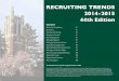 RECRUITING TRENDS 2014-2015 44th Edition - MSU CERI · RECRUITING TRENDS 2014-2015 44th Edition ... typically return the most responses and constitute the hiring base for new college