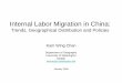 Rural-Urban Migration in China - United Nations · Notes: CV’s for 1990, ... labor – Many urban jobs currently off-limit to migrants. ... Rural-Urban Migration in China Author: