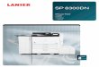 B/W Laser Printer - Digital Business Services & Printing … ·  · 2017-07-14B/W Laser Printer Copier Printer Facsimile Scanner SP 8300DN ppm ... Operating Systems Windows XP, Vista,