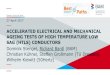 ACCELERATED ELECTRICAL AND MECHANICAL AGEING TESTS … · 18-May-17 Accelerated Electrical and Mechanical Ageing Tests of HTLS ... stress strain Conductor ... Accelerated Electrical