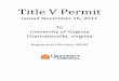 Virginia Title V Operating Permit · Manufacturing of wood furniture takes place at the Facilities Management (FM) ... 3/22/10) Coal and Ash Handling System H1A, H1B, H2A, H2B, H3A,