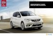 NISSAN MOTABILITY RANGE PRICE LIST APRIL TO JUNE 2015 · contents leaf 04 micra 06 note 08 new juke 10 new pulsar 12 qashqai 14 nv200 combi 17 further information 19 you + nissan