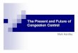 The Present and Future of Congestion Control · Outline Purpose of congestion control The Present: TCP’s congestion control algorithm (AIMD) TCP-friendly congestion control for