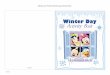 Mickey and Friends Winter Day Activity Book - Disney … all pages of the Mickey and Friends Winter Day Activity Book and cut them out. 2. Place the cover, illustration side down,