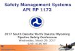U.S. Department of Transportation Safety … pipeline...U.S. Department of Transportation Pipeline and Hazardous Materials Safety Management Systems Safety Administration API RP 1173